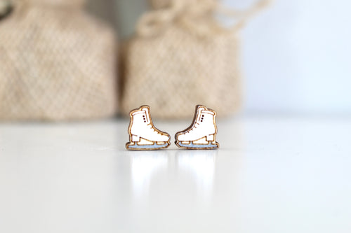 Ice Skate Wooden Studs