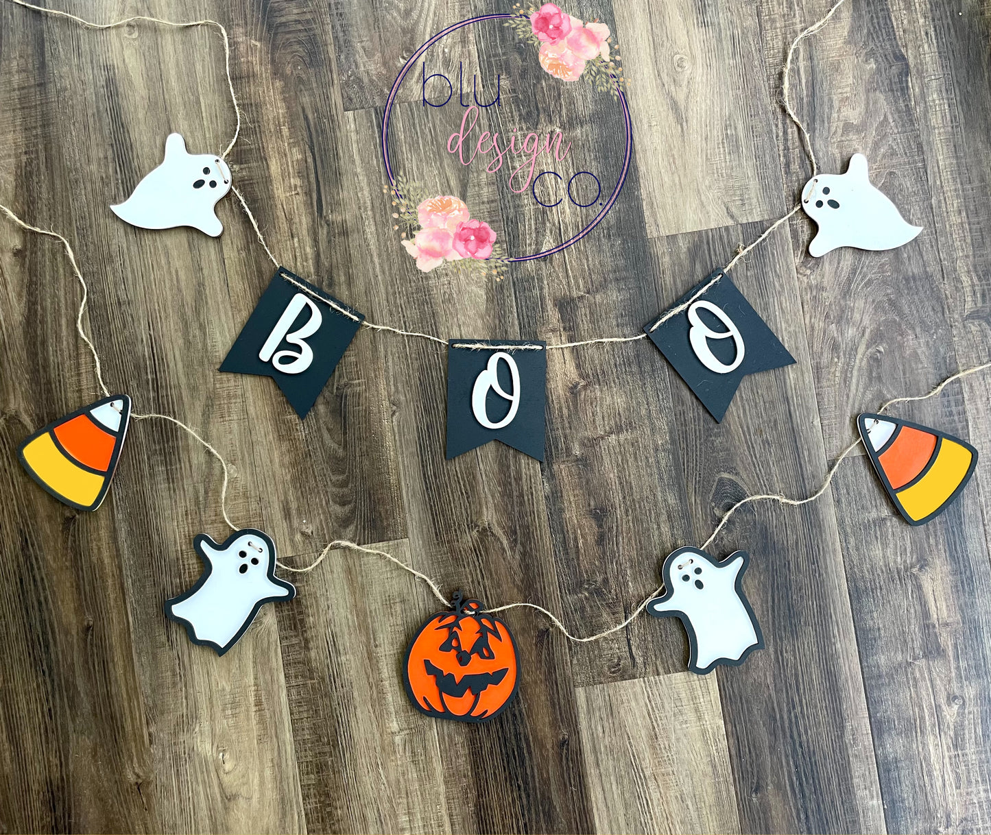Wooden Halloween Banners