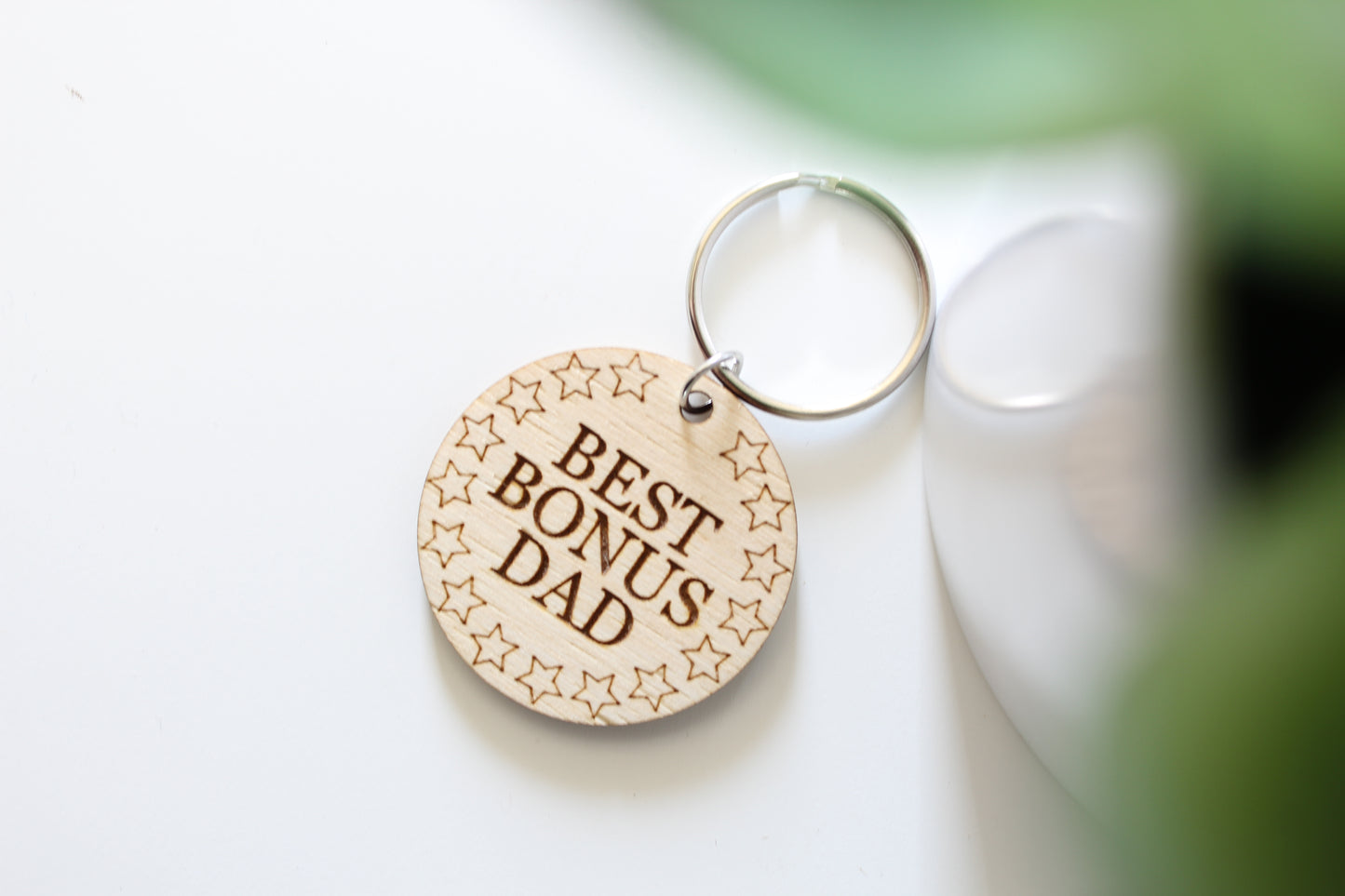 Best Bonus Dad Keychain