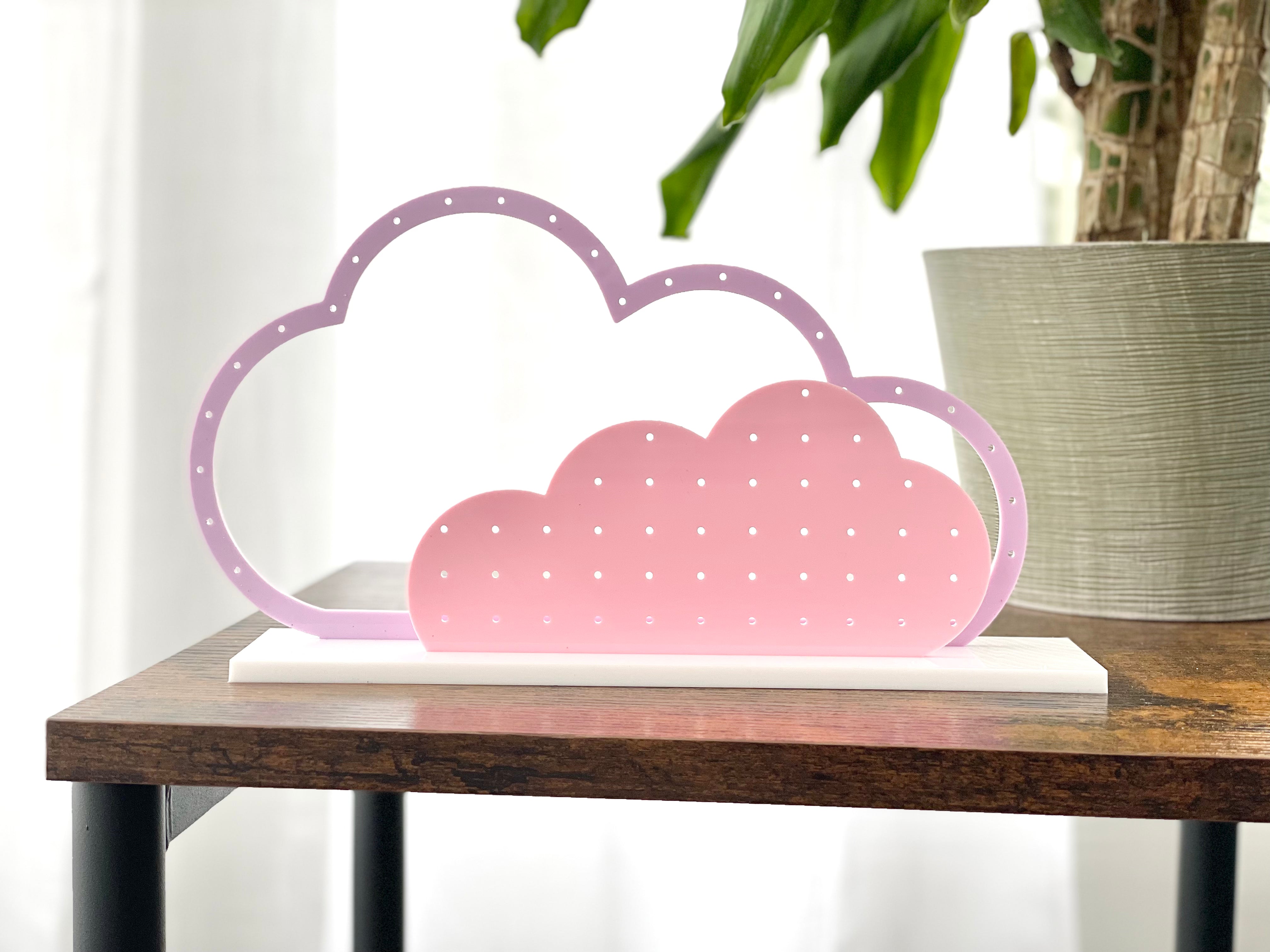 Acrylic Cloud Earring Stand
