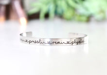 Load image into Gallery viewer, Personalized Engraved Script Name Bracelet