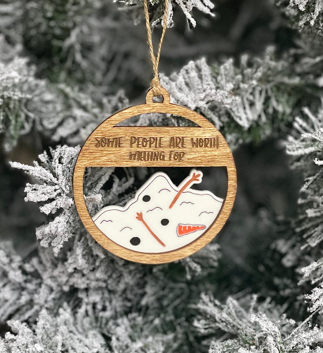 Worth Melting For Layered Ornament