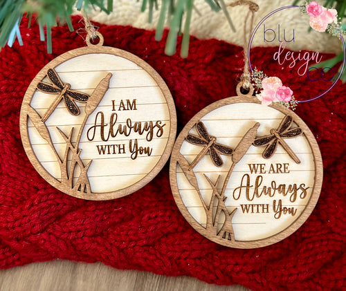 Dragonfly Memorial Ornaments