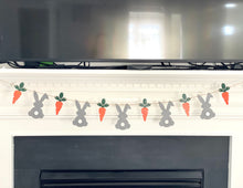 Load image into Gallery viewer, Wooden Bunny Banner