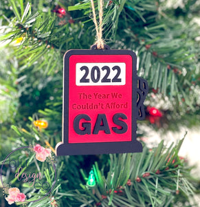 2022 Gas Pump Ornament